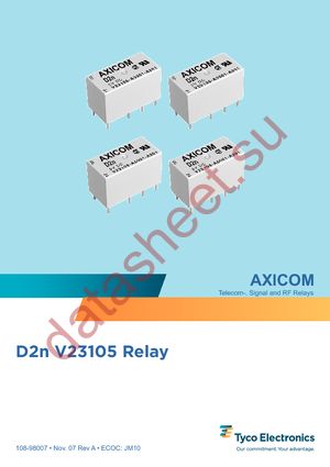 V23105A5403A201 datasheet  